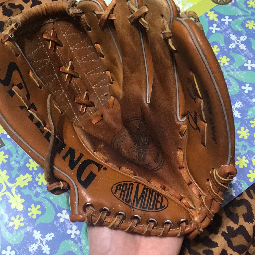 Junior Model Spalding Jim Rice Pro Model Players - Picture 9 of 9
